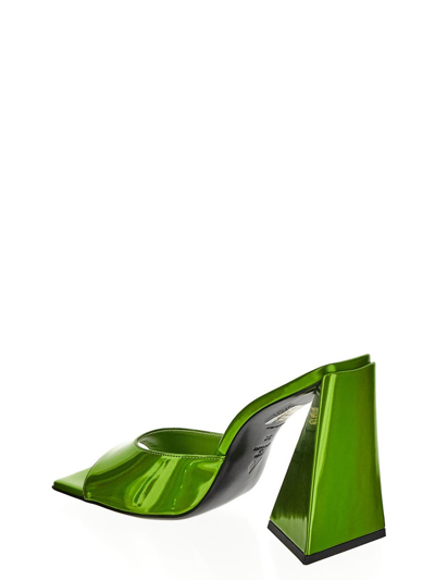 Attico Heels In Green