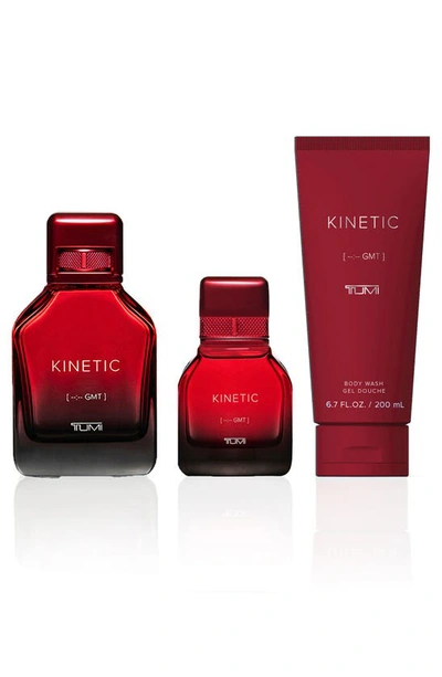 Shop Tumi Kinetic --:--gmt Eau De Parfum Gift Set $230 Value