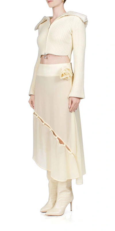 House Of Sunny Double Collar Peggy Cardigan