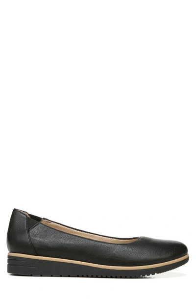 Shop Soul Naturalizer Idea Ballet Wedge Slip-on Flat In Black