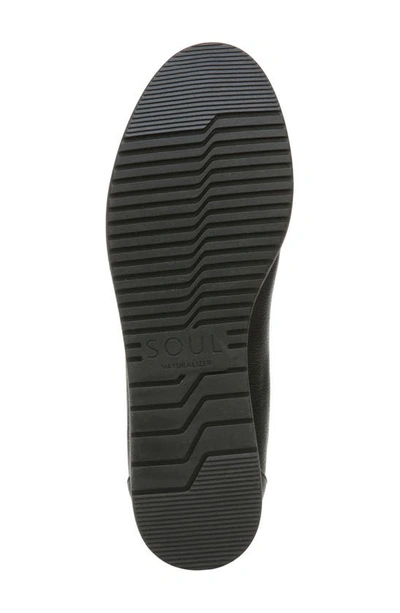 Soul Naturalizer Idea Womens Padded Insole Slip On Ballet Flats In Black