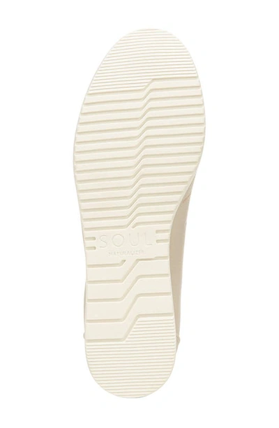 Soul Naturalizer Idea Womens Padded Insole Slip On Ballet Flats In Porcelain
