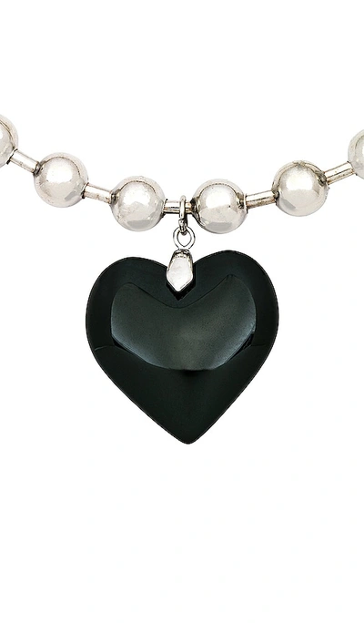 Shop Lovers & Friends Parker Necklace In Metallic Silver