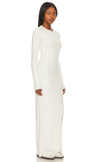 Cotton Citizen Verona Crewneck Maxi Dress In White