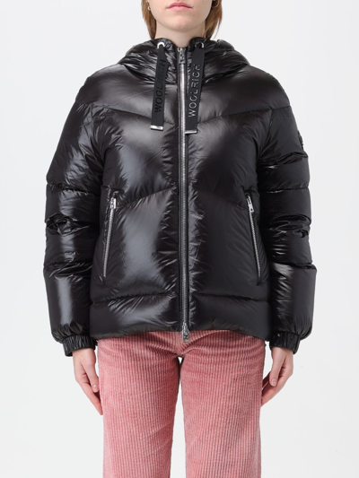 Shop Woolrich Jacket  Woman Color Black