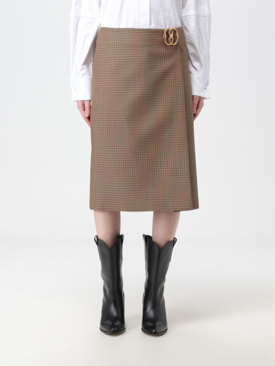 Shop Bally Skirt  Woman Color Brown