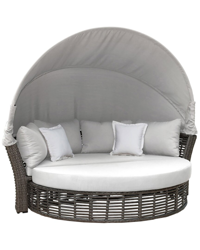 Pelican Reef Panama Jack Graphite Canopy Daybed With Cushions