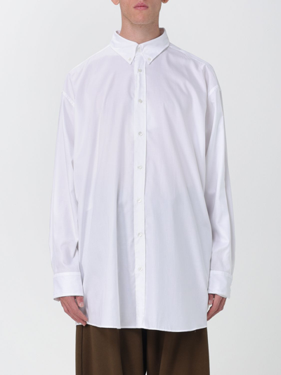 Shop Maison Margiela Shirt  Men Color White