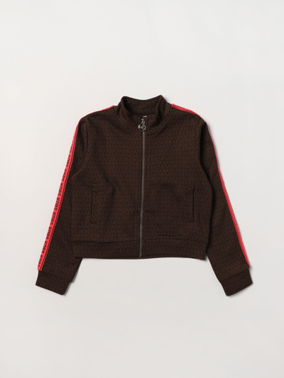 Shop Michael Kors Sweater  Kids Color Brown