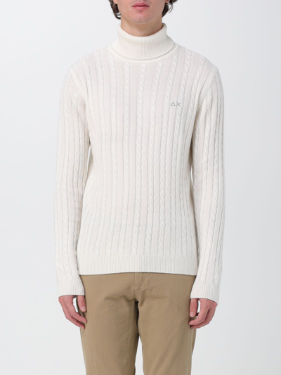 Shop Sun 68 Sweater  Men Color White
