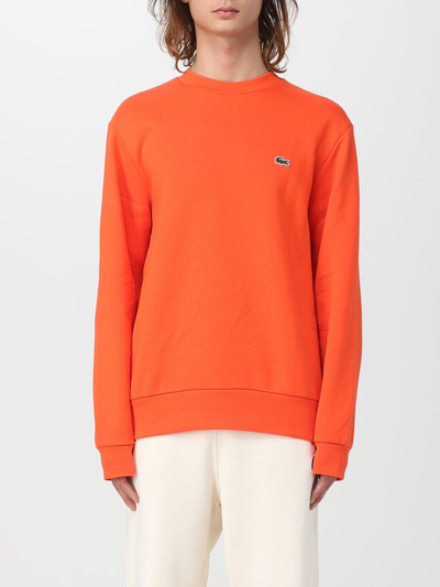 Shop Lacoste Sweatshirt  Men Color Orange