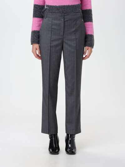 Shop Actitude Twinset Pants  Woman Color Grey