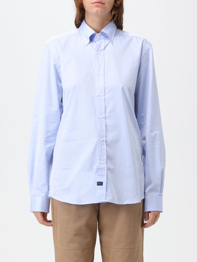 Shop Fay Shirt  Woman Color Blue