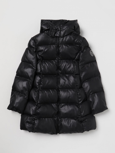 Shop Monnalisa Coat  Kids Color Black