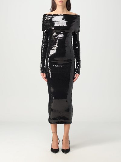 Shop Alexandre Vauthier Dress  Woman Color Black