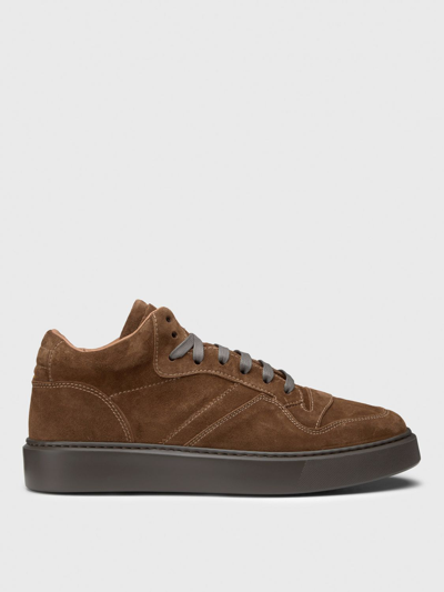 Shop Doucal's Sneakers  Men Color Brown