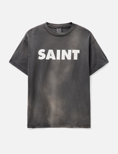 Shop Saint Michael S&gt;n&gt;t T-shirt In Black