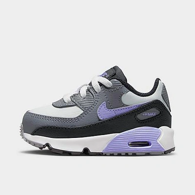 Shop Nike Kids' Toddler Air Max 90 Casual Shoes In Photon Dust/cool Grey/black/light Thistle