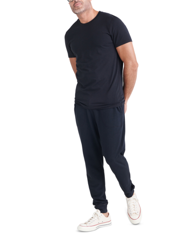 Shop Saxx Men's Droptemp Slim-fit Cooling T-shirt In Black