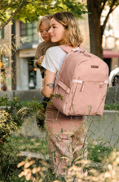 Shop Petunia Pickle Bottom Provisions Breast Pump Backpack In Pink