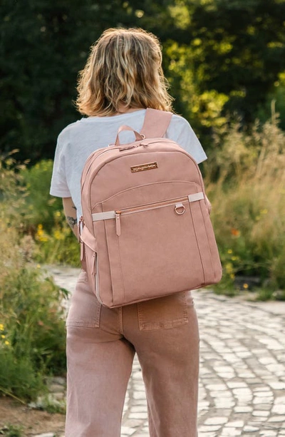 Shop Petunia Pickle Bottom Provisions Breast Pump Backpack In Pink