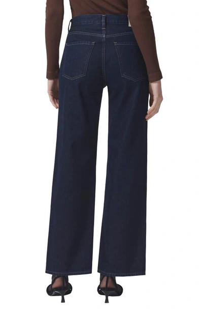 Shop Citizens Of Humanity Annina High Waist Wide Leg Jeans In Hudson