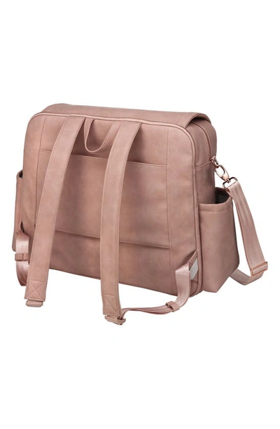 Shop Petunia Pickle Bottom Boxy Deluxe Backpack Diaper Bag In Pink