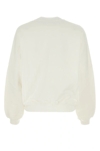 Shop Marni Woman White Cotton Sweatshirt