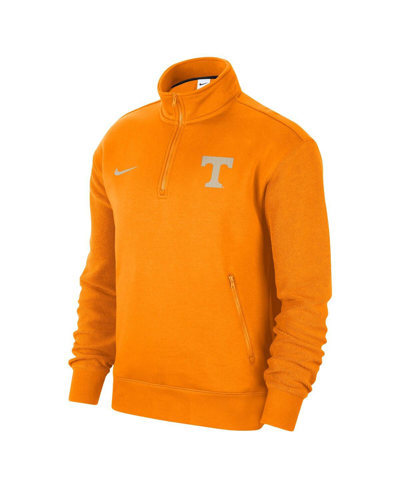 Shop Nike Men's  Tennessee Orange Tennessee Volunteers Campus Athletic Department Quarter-zip Sweatshirt