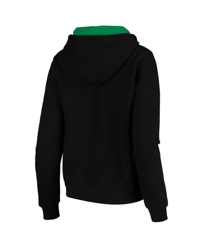 Colosseum Women's  Black Oregon Ducks Loud And Proud Pullover Hoodie In Black