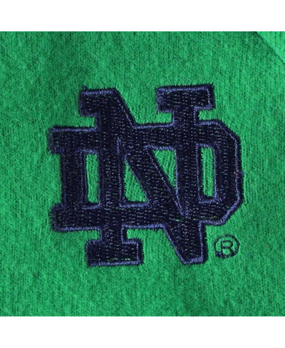 Shop Zoozatz Women's  Navy, Green Notre Dame Fighting Irish Colorblock Cozy Tri-blend Lounge Pants In Navy,green