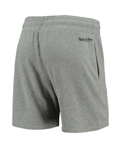 Mitchell & Ness Women's  Heathered Gray Atlanta United Fc Logo Shorts In Heathered Gray