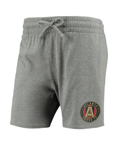 Mitchell & Ness Women's  Heathered Gray Atlanta United Fc Logo Shorts In Heathered Gray