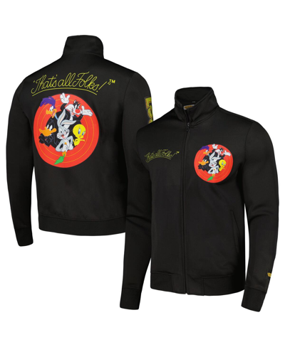 Freeze Max Men's  Black Looney Tunes Full-zip Track Jacket In Black
