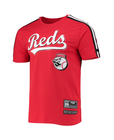 Pro Standard Red Cincinnati Reds Taping T-shirt In Red