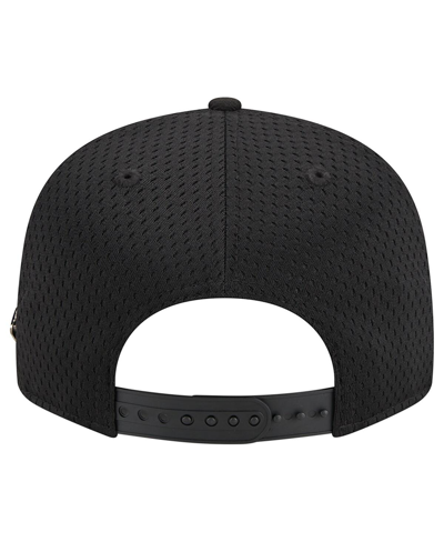 Shop New Era Men's  Black New York Yankees Post Up Pin 9fifty Snapback Hat
