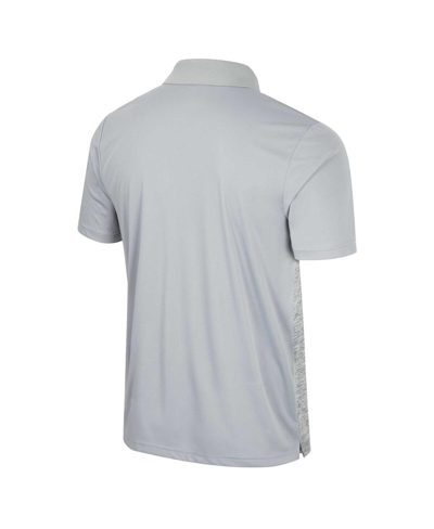 Shop Colosseum Men's  Gray Washington State Cougars Cybernetic Polo Shirt