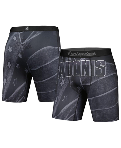 Shop Contenders Clothing Men's  Black Creed Iii Adonis Flag Boxer Briefs