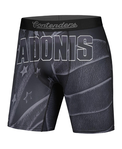 Contenders Clothing Men's  Black Creed Iii Adonis Flag Boxer Briefs In Black