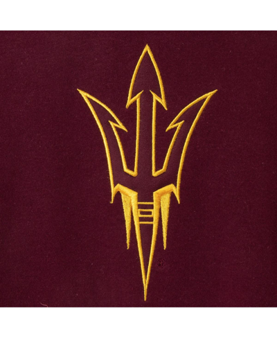 Shop Stadium Athletic Women's Maroon Arizona State Sun Devils Team Big Logo Pullover Hoodie