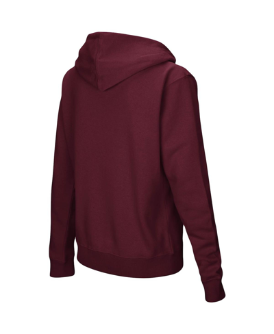 Stadium Athletic Maroon Arizona State Sun Devils Team Big Logo Pullover Hoodie In Maroon