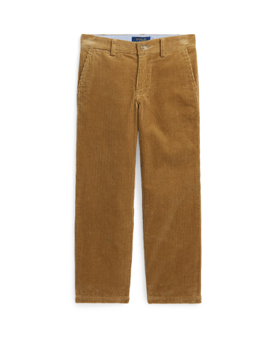 Shop Polo Ralph Lauren Toddler And Little Boys Straight Fit Corduroy Pants In Dispatch Tan