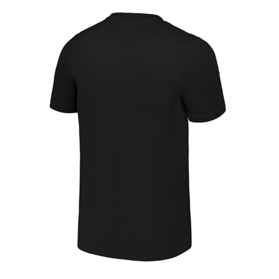 Mad Engine Men's And Women's  Black Superman Man Of Steel T-shirt In Black