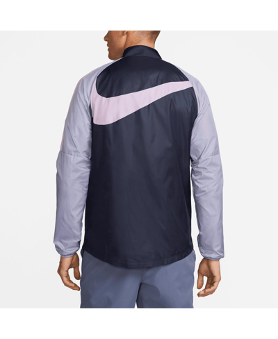 Shop Nike Men's  Navy Tottenham Hotspur Academy Awf Raglan Full-zip Jacket