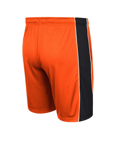 Colosseum Men's  Orange Oklahoma State Cowboys Panel Shorts In Orange