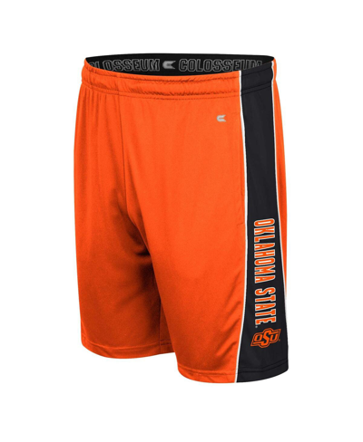 Shop Colosseum Men's  Orange Oklahoma State Cowboys Panel Shorts