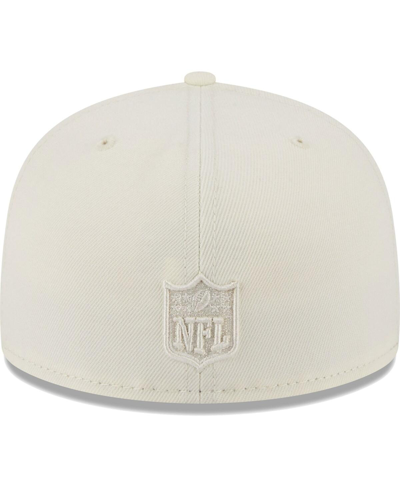 Shop New Era Men's  Cream Los Angeles Rams Color Pack 59fifty Fitted Hat