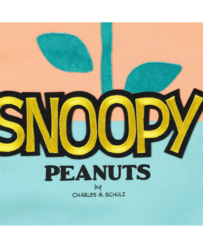 Shop Freeze Max Men's  Mint Peanuts Graphic Pullover Hoodie