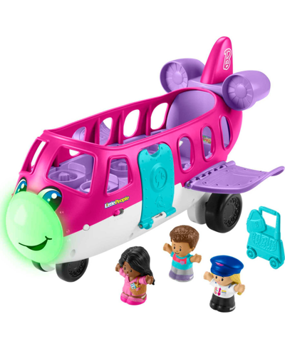 Shop Fisher Price Fisher-price Little People Barbie Little Dream Plane In Multi-color