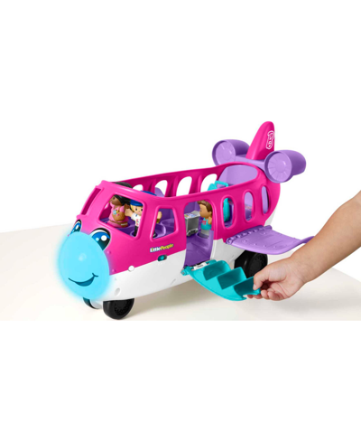 Shop Fisher Price Fisher-price Little People Barbie Little Dream Plane In Multi-color
